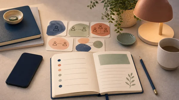 Calm self-reflection plan